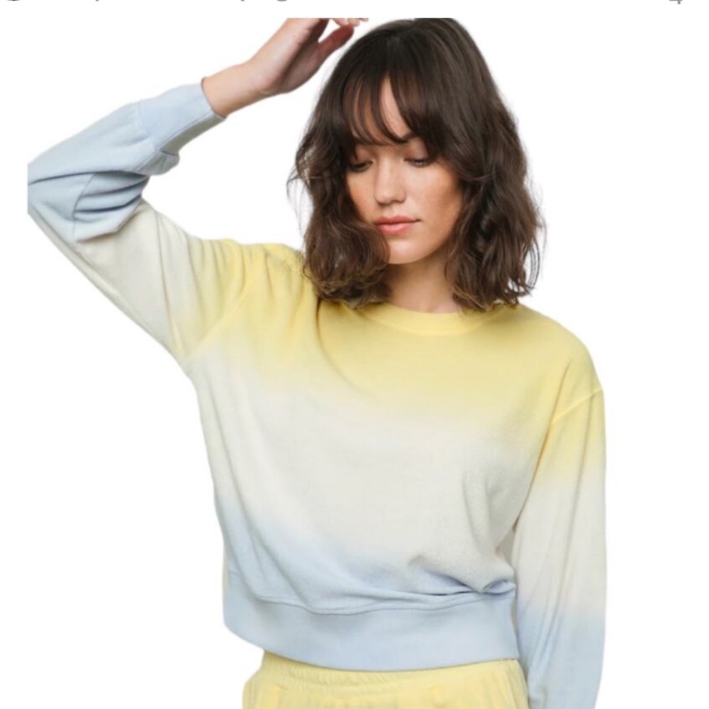 Rails Ramona Sky Blue Dip Dye Top